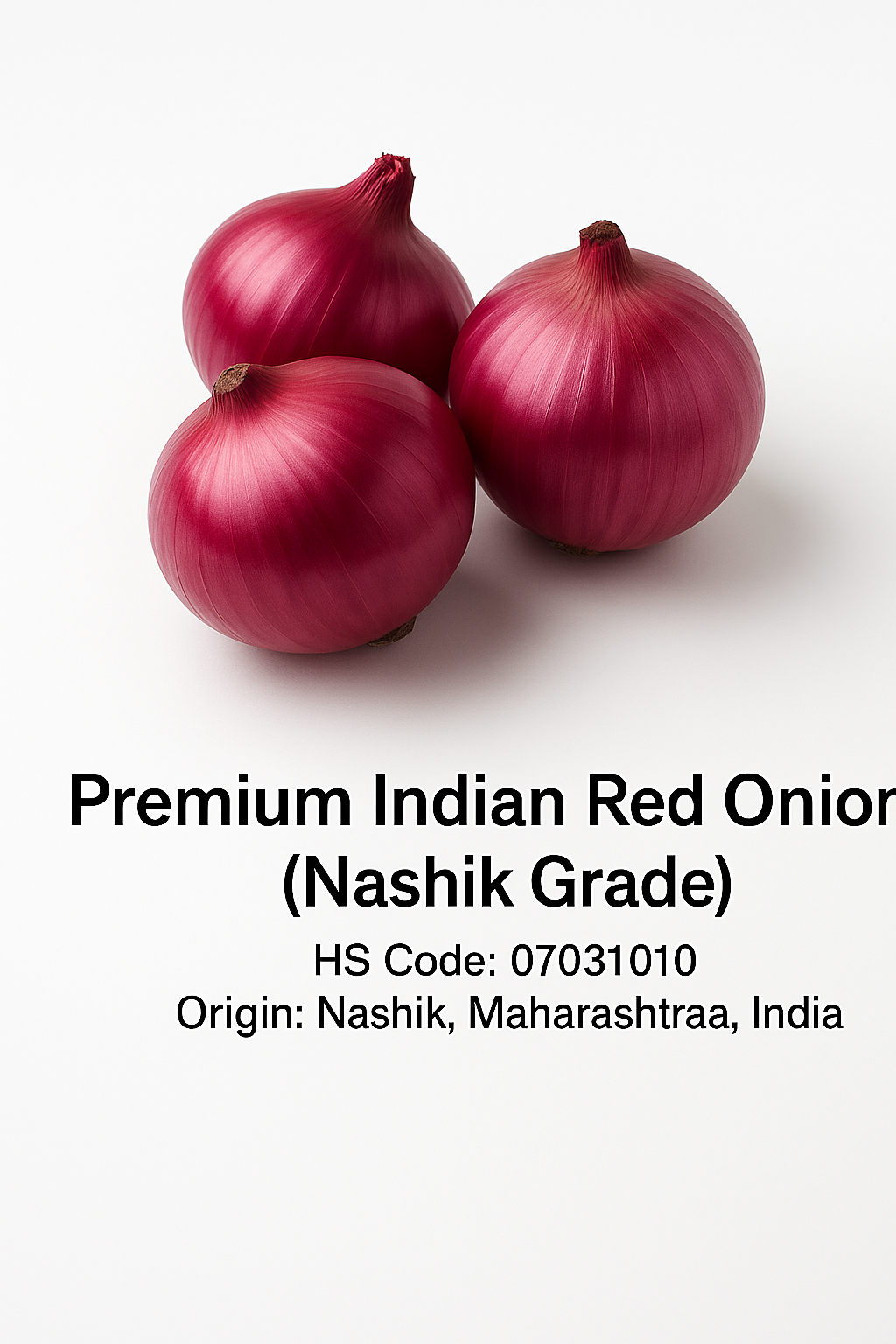 🧅 Premium Indian Red Onion (Nashik Grade)