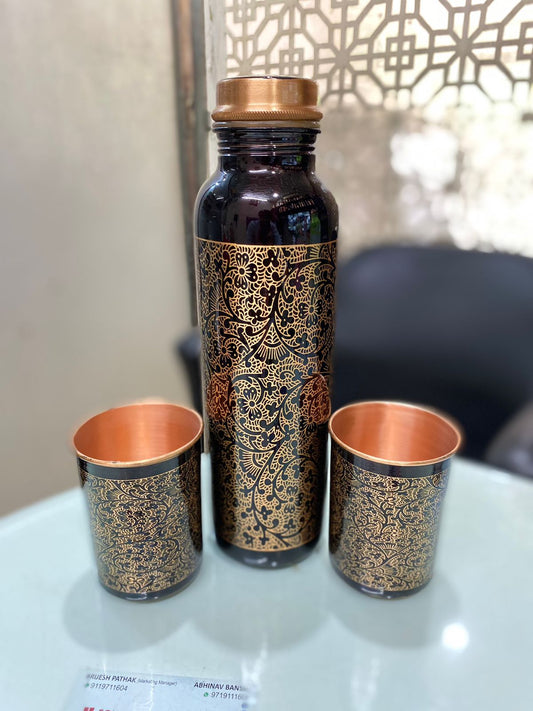 #AA4- Premium Copper Bottles from India